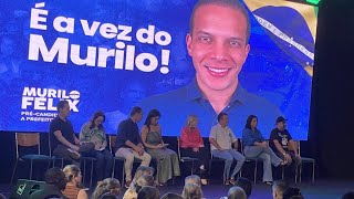 Murilo Félix lança sua précandidatura a prefeito de Limeira [upl. by Herb]