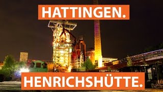 Die Henrichshütte in Hattingen bei Nacht  checkpottclip [upl. by Adnoloy]