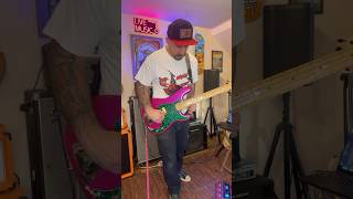 Bass Guitar Solo fender emg electric bass guitar fun instrumental funk rock music shorts [upl. by Mail497]