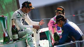 PIERRE GASLYS 1st F1 Win  2020 Italian Grand Prix Podium Full Video [upl. by Kcirddec]