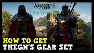 Assassins Creed Valhalla Thegns Gear Set Location Guide How to Get the Thegns Armor Set [upl. by Sarine]