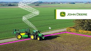 Anhängefeldspritze R900 mit 6R von John Deere [upl. by Standford]