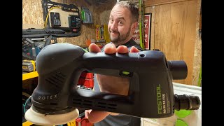 Festool RO 90 DX FEQ  One Week Review [upl. by Abramson540]