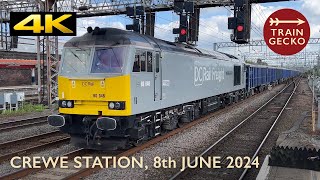 Wow What a busy Saturday afternoon at Crewe  8 June 2024 [upl. by Cutcliffe518]