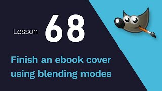 68 Finish an ebook cover using blending modes [upl. by Laersi]