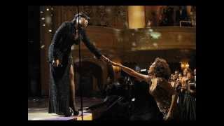 Jennifer Hudson and Whitney Houston through all the years [upl. by Yliab]