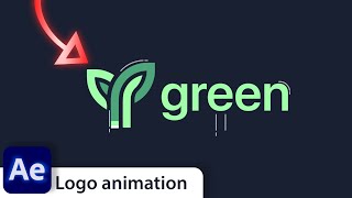 Stroke Logo Animation in After Effects  After Effects Tutorial Simple Logo animation [upl. by Flynn]