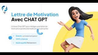 Comment utiliser ChatGPT pour rédiger une lettre de motivation parfaite [upl. by Eleira]