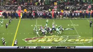 CFL 98th Grey Cup Recap Montreal 21 Saskatchewan 18 [upl. by Davis]