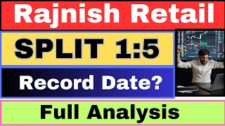 Rajnish Retail 15 Stock Split announcement news RajnishRetailshare [upl. by Aneled367]