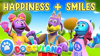 Happiness amp Smiles  Compilation  Doggyland Kids Songs amp Nursery Rhymes by Snoop Dogg [upl. by Nahtanaoj]