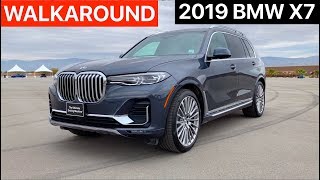 2019 BMW X7 xDrive40i Walkaround No TalkingASMR [upl. by Wymore]