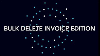 XeroHack Bulk Delete Invoice Edition  AdvisorFi [upl. by Emarej]