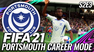 HUNTER HAS ARRIVED  FIFA 21 PORTSMOUTH CAREER MODE S2E3 [upl. by Zetnom614]