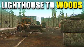 Lighthouse to Woods Transit Location in Escape From Tarkov [upl. by Natanoj239]