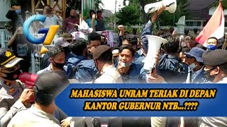 Lahan KEK Mandalika Tak Kunjung Usai Mahasiswa UNRAM Teriak di Depan Kantor Gubernur NTB [upl. by Aihtibat41]