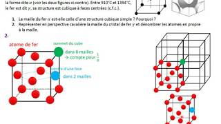 1ES Exercice 3  CRISTAUX [upl. by Nospmas60]