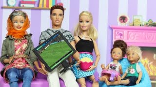 Barbie ve Ailesi Bölüm 98  TV Kavgası [upl. by Lama]