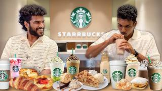 Full Menu Starbucks കഴിച്ചാൽ 10000 രൂപ [upl. by Arnaldo]