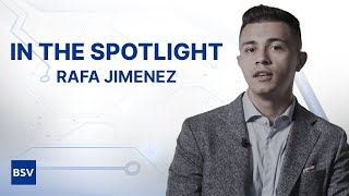 In the Spotlight Rafa Jimenez on blockchain and gaming [upl. by Ytrebil80]