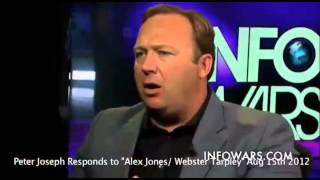 Alex Jones AntiTZM Propaganda Debunked by Peter Joseph  Aug 15th 2012  The Zeitgeist Movement [upl. by Aime]