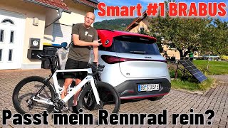 Passt mein Rennrad in den Smart 1 Brabus [upl. by Fanechka]