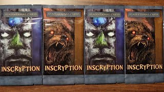 Opening NEW Official Inscryption Card Packs [upl. by Loreen558]