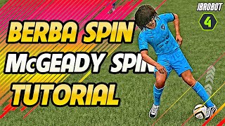 BERBA SPIN amp MCGEADY SPIN TUTORIAL BÀN PHÍM amp TAY CẦM  FIFA ONLINE 4 [upl. by Dorena]