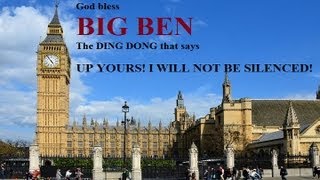 Big Ben Silenced For Funeral Of Margret Thatcher [upl. by Ecydnac]