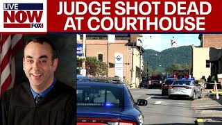 Judge GUNNED DOWN inside courthouse by Kentucky sheriff police say  LiveNOW from FOX [upl. by Anerak]