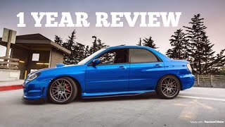 2006 Subaru WRX  One YEAR Review [upl. by Lewellen]