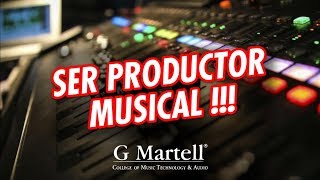 Que se necesita para SER PRODUCTOR MUSICAL  Capsula G Martell [upl. by Suhpesoj]