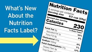 What’s New About the Nutrition Facts Label [upl. by Meade644]