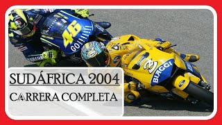 GP SUDÁFRICA MOTOGP 2004  CARRERA COMPLETA MotoGP [upl. by Fronnia]