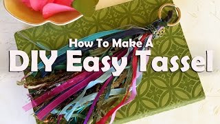 How To Make A DIY Easy Tassel [upl. by Belsky]