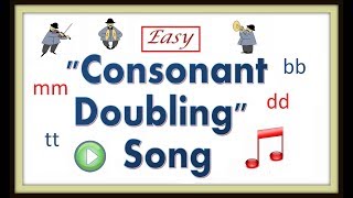 How To Teach Consonant Doubling  Consonant Doubling Song [upl. by Kyl]