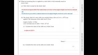 June 2022 Unit 1 WPH11 Question 12 [upl. by Siffre]