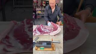 Pork cut  The best piece of meat  Slicing Pork  fresh pork pig Nov 16 [upl. by Collum461]