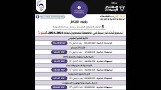 🚨🚨مصاريف جامعة الابتكار بالعاشر من رمضان 2024 [upl. by Aij862]