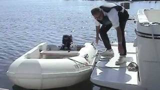 Yacht tender and Utility Tender Davit system [upl. by Garlen]