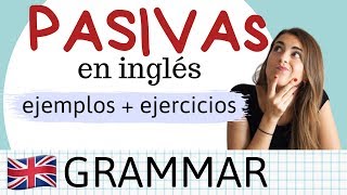 Cómo pasar a PASIVA en inglés Tutorial fácil con ejercicios [upl. by Sparky]