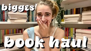 my BIGGEST book haul ever [upl. by Dowell]