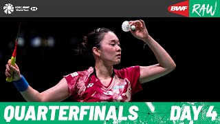 Korea Masters 2023  Day 4  Court 1  Quarterfinals [upl. by Enelcaj]