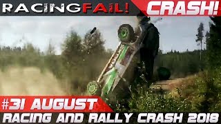 Racing and Rally Crash Compilation Week 31 August incl WRC Rally Finland 2018 [upl. by Nhabois452]