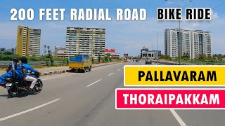 Pallavaram to Thoraipakkam  200 Feet Radial Road  IT Hub  Chennai Tamilnadu India Chennai city [upl. by Ytte]