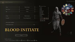 ELDEN RING  Convergence Mod Starter Class  Blood Initiate [upl. by Kolodgie]