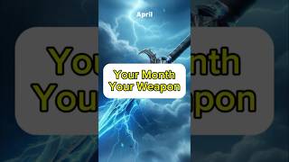 Your Month  Your Weapon 🗡️  AI Generated aigenerated yourmonth [upl. by Esten]