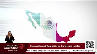 Proyección en integración de Congresos locales [upl. by Jordison]