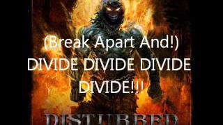 Disturbed  Divide Lyrics Explicit [upl. by Mosby970]