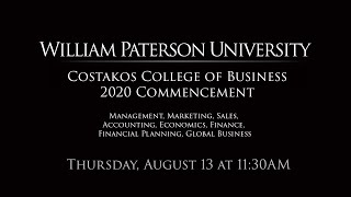 2020 Commencement  Thursday August 13th  1130 AM [upl. by Ttirrej]